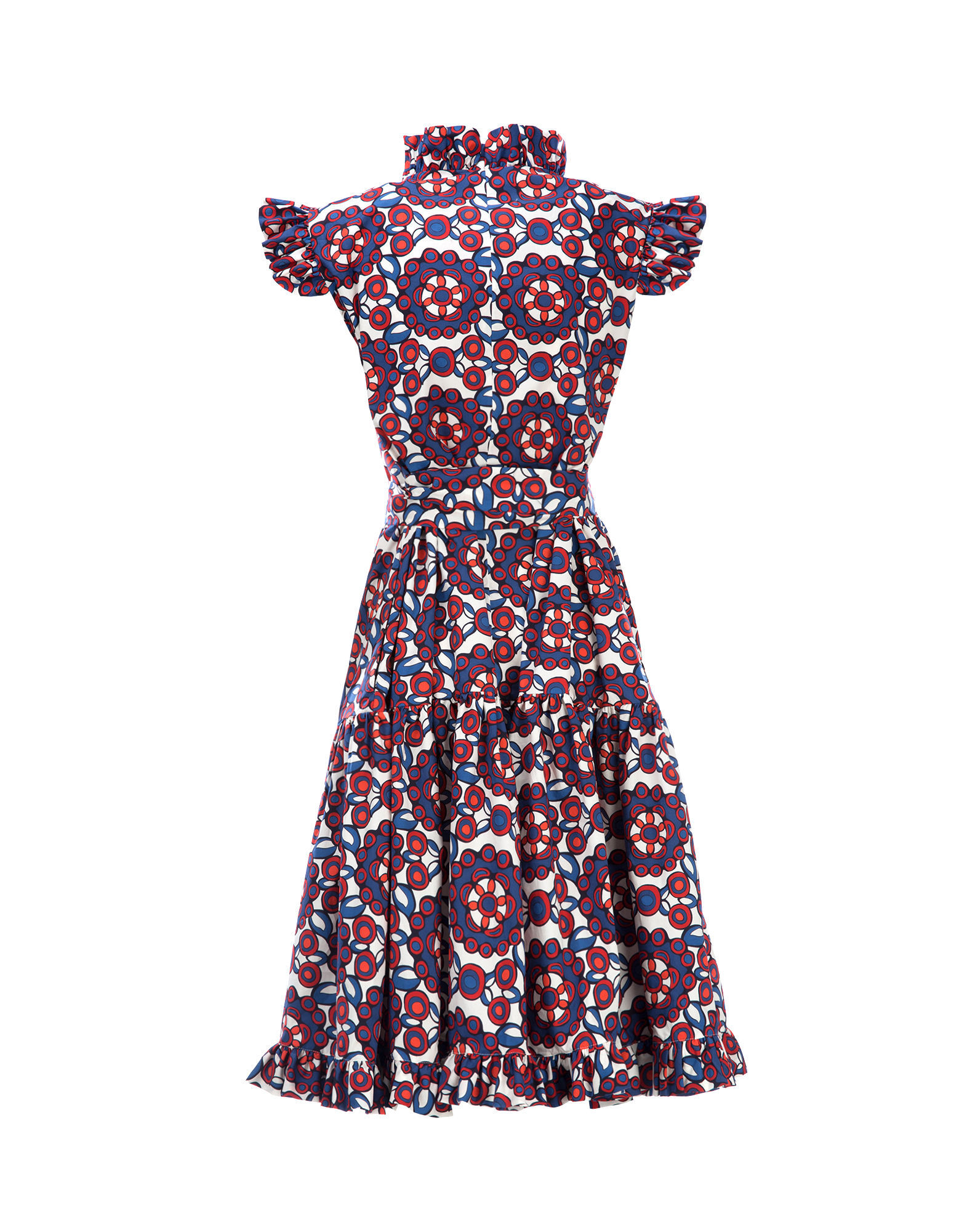 LaDoubleJ Short and Sassy Dress Kaleidoscope Blu DRE0003COT001KAL0003