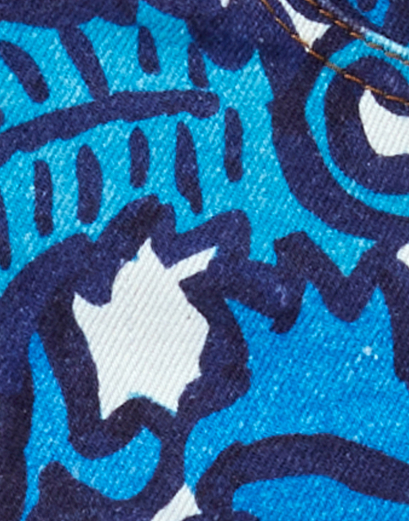 La DoubleJ Fancy Crop Jeans (With Feathers) La DoubleJ Fancy Crop Jeans (With Feathers) Anemone TRO0097DEN001ANE01BU03