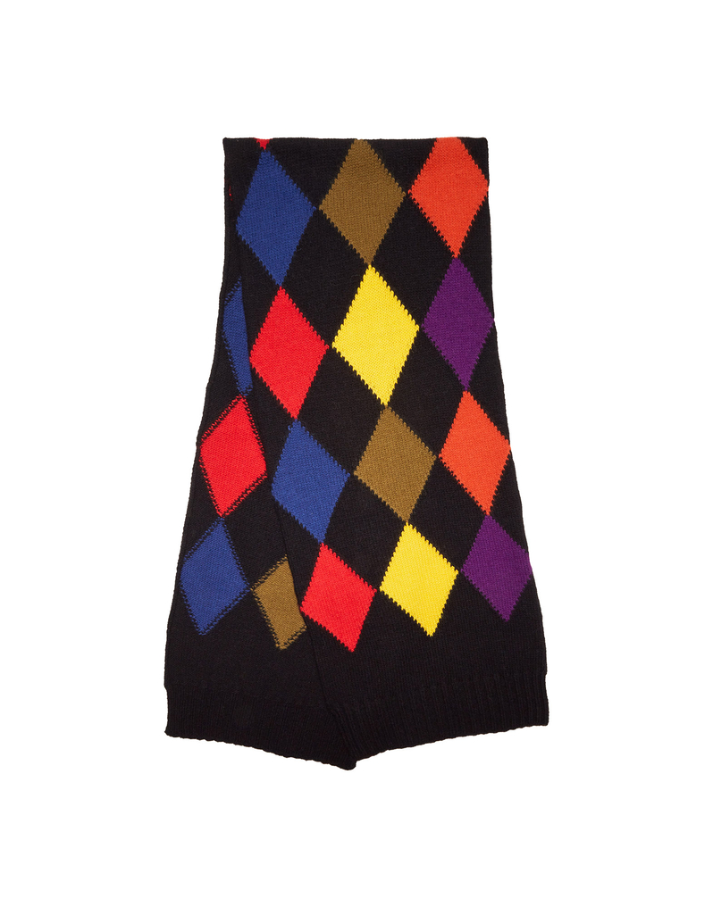 La DoubleJ Argyle Scarf La DoubleJ Argyle Scarf Multicolor SCA0029KNI064VAR0126