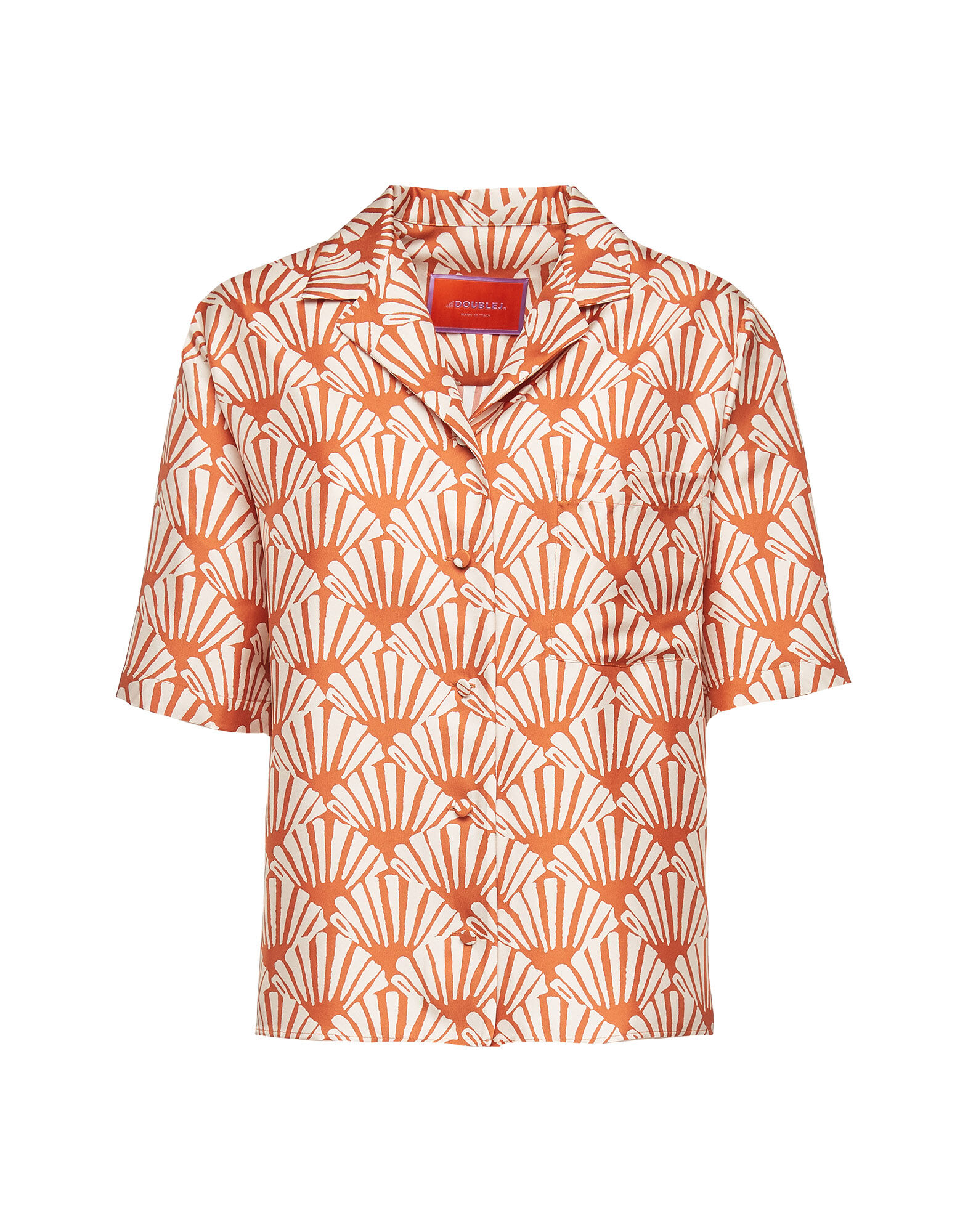 La DoubleJ Boxy Shirt Ventaglio SHI0064SIL001VEN0001