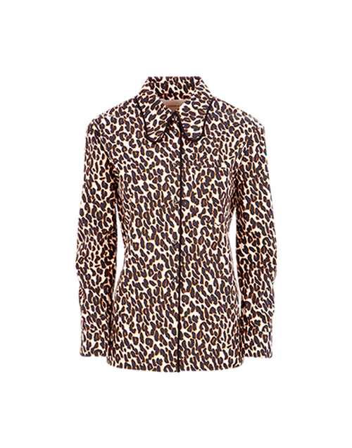 LaDoubleJ Rodeo Shirt Leopard SHI0025COT001LEO0001
