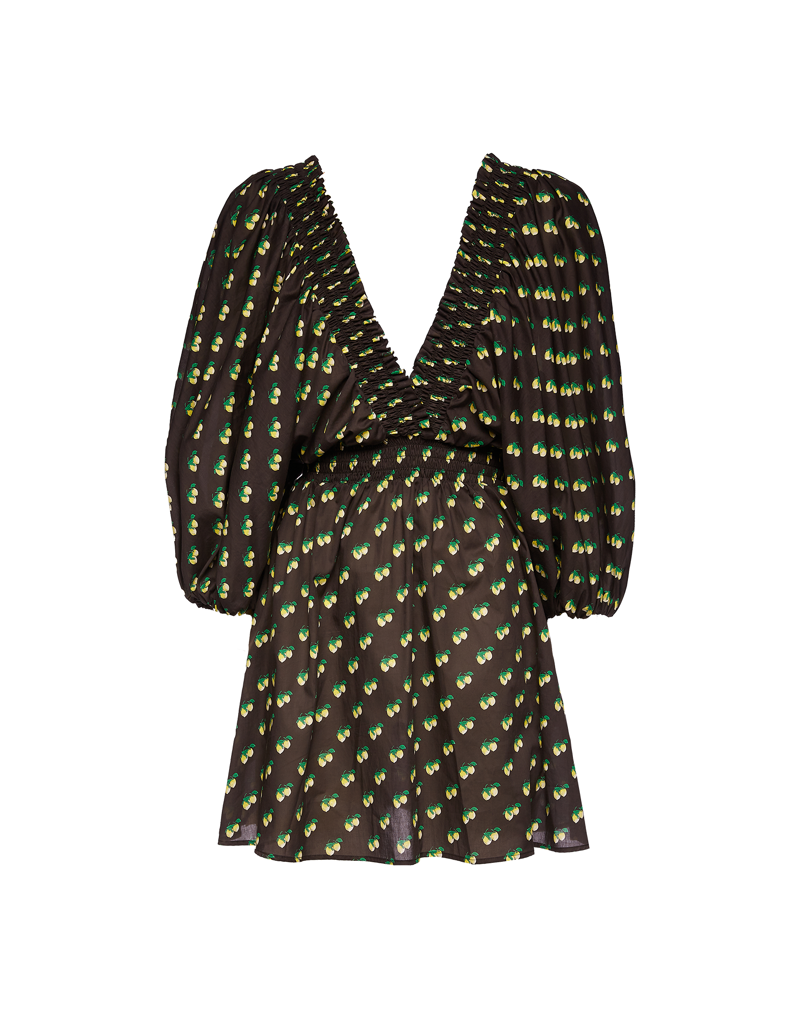 La DoubleJ Bayside Mini Dress Limoncello DRE0482COT003LMN01BL01