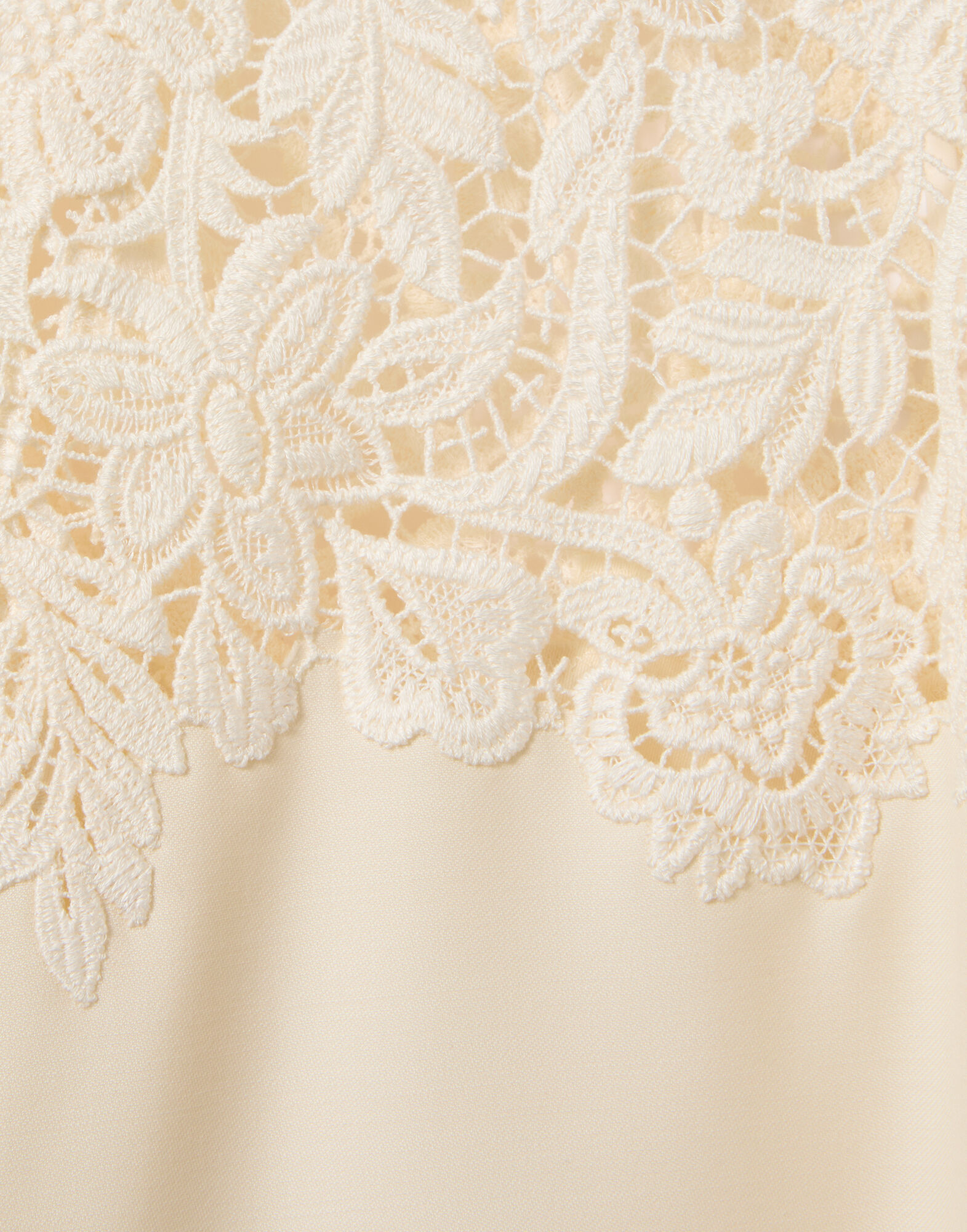 La DoubleJ Glow Home Top Solid Ecru SHI0154WOL035SOLIDBR05