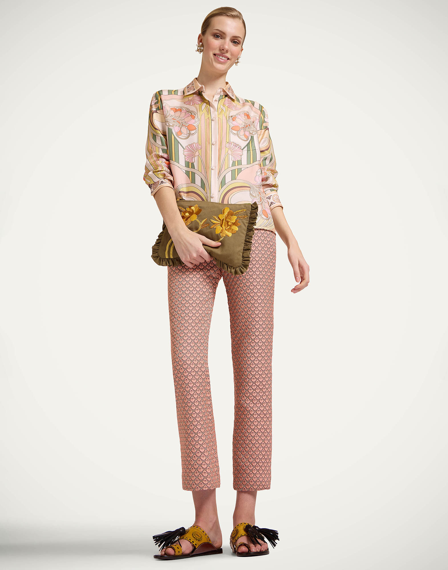 La DoubleJ 24/7 Pants Tulip Pale Pink TRO0069JCQ088TUL05PI02