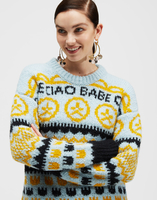 LaDoubleJ Engadina Sweater LaDoubleJ Engadina Sweater Hippie PUL0042KNI032HIP0001