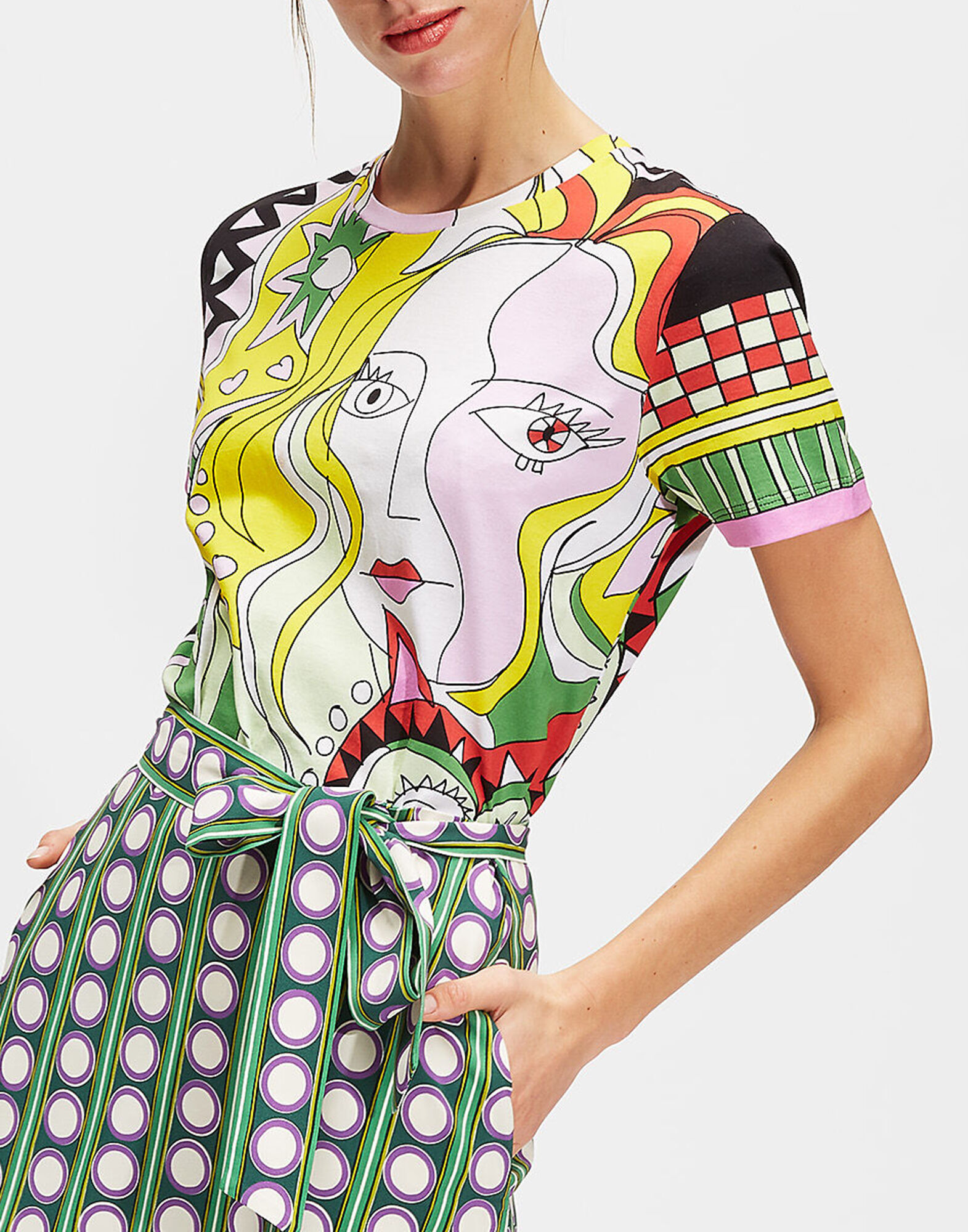 LaDoubleJ Total Goddess T-Shirt Athena Big Placed SHI0033JER009ATH0004