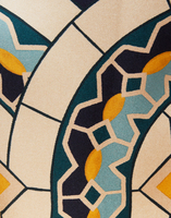 La DoubleJ Palazzo Pants La DoubleJ Palazzo Pants Mudejar Placée Blue TRO0026SIL006MUD01BU03