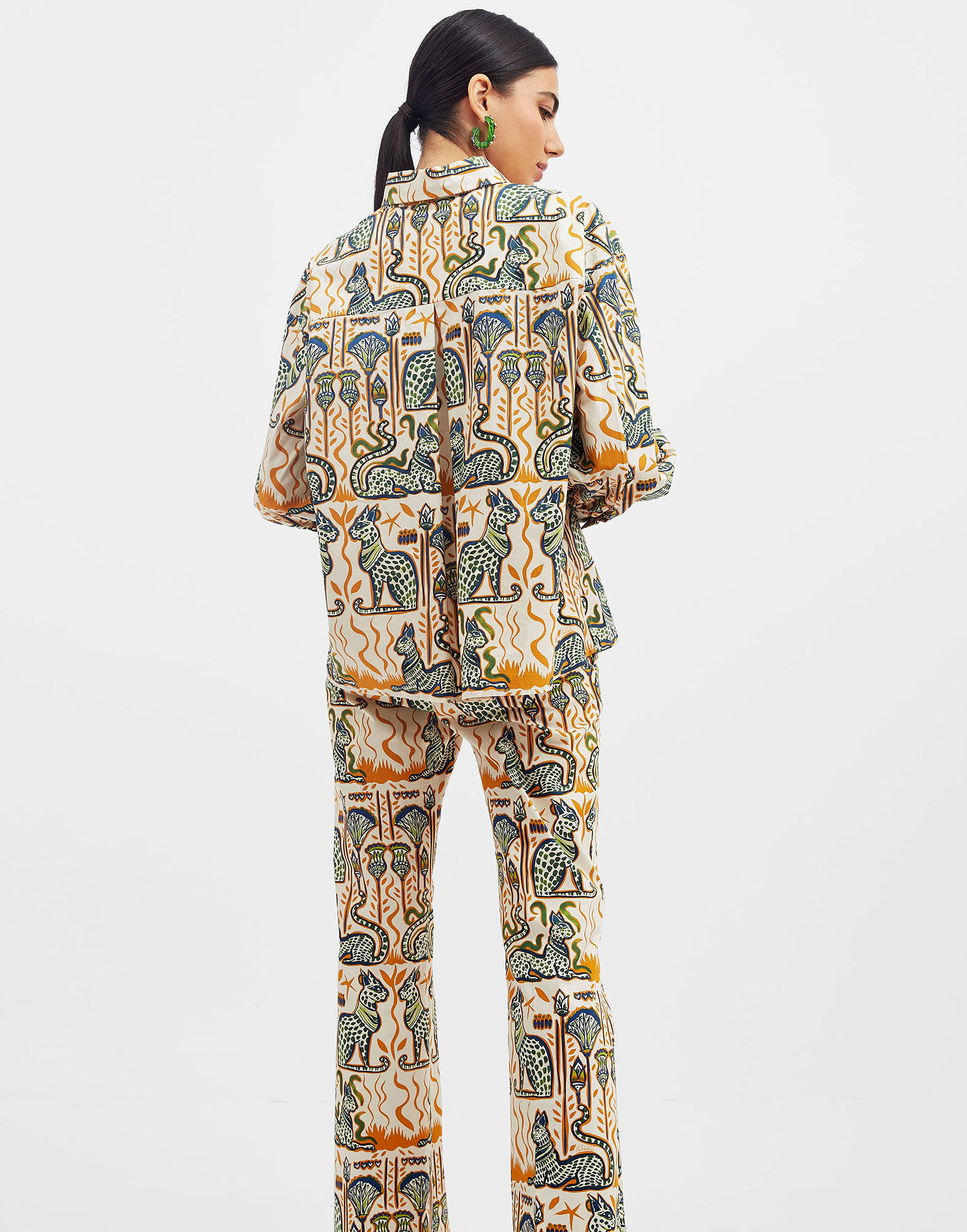 La DoubleJ Poet Shirt Bast Ivory SHI0055COT001BAS01WH04