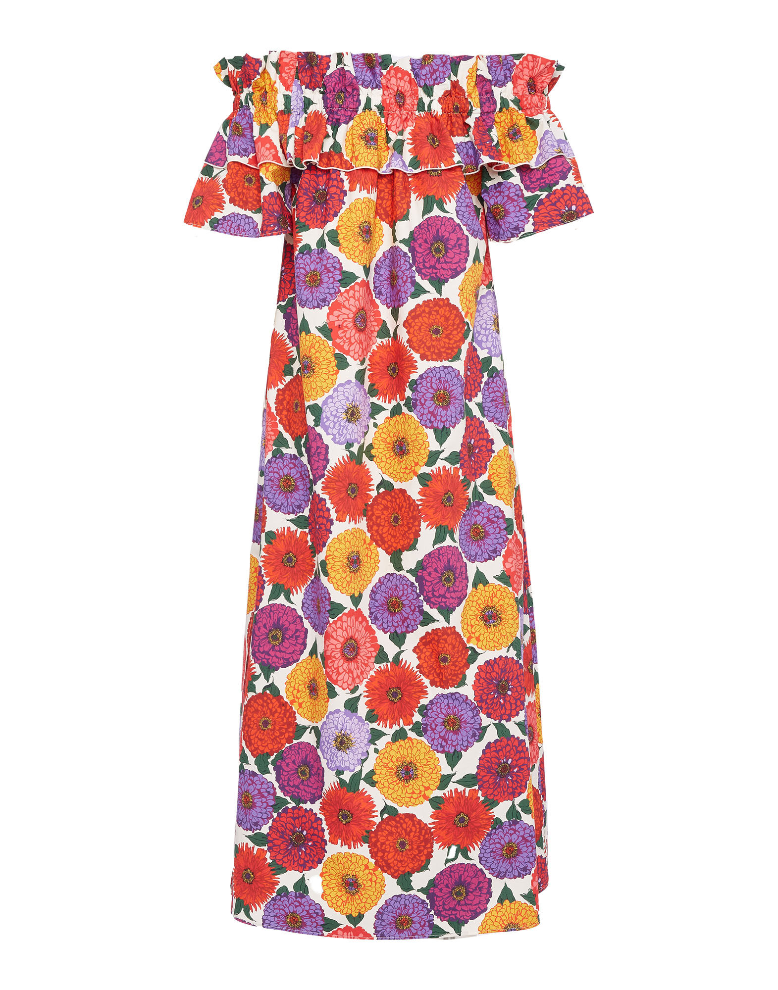 La DoubleJ Breakfast Dress Zinnie DRE0331COT001ZIN0001