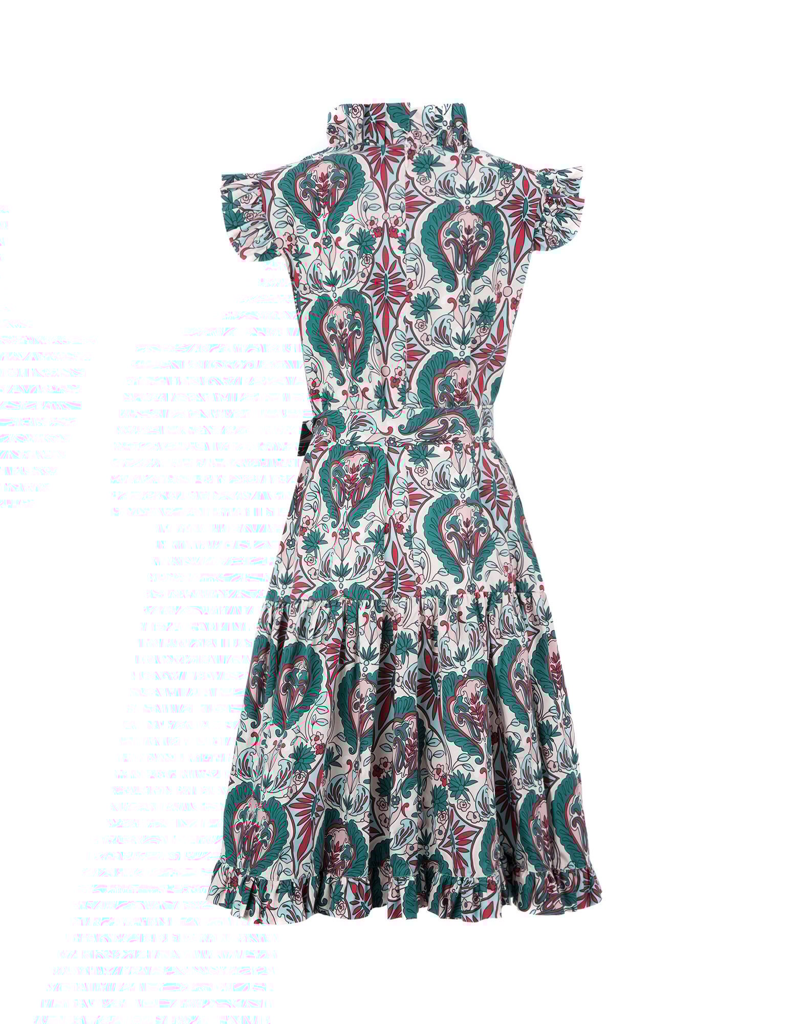 LaDoubleJ Short and Sassy Dress Liberty Rosa DRE0003COT001LIB0002