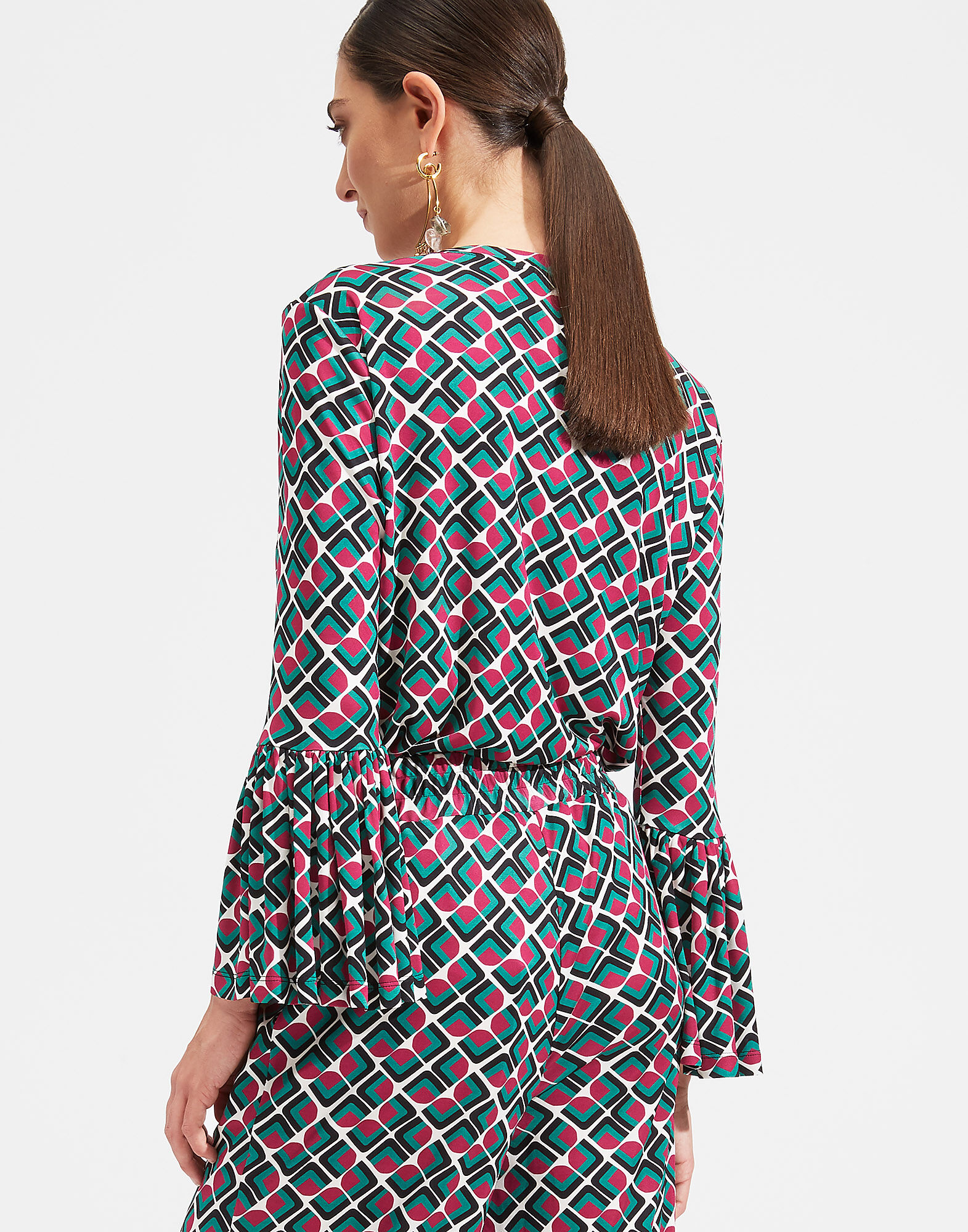 LaDoubleJ Gemini T-Shirt Domino Verde SHI0051JER003DOM0005