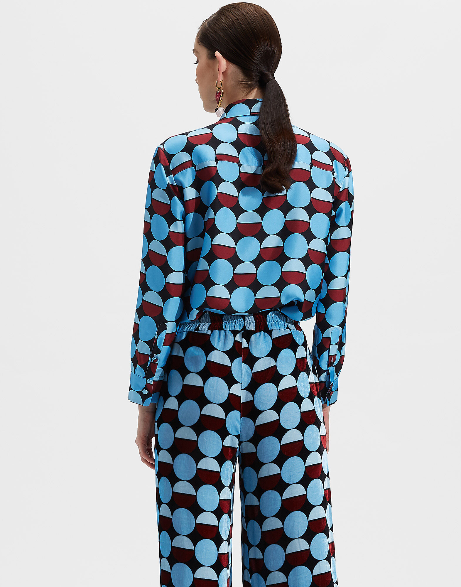 LaDoubleJ Boy Shirt Sfere Azzurro SHI0001SIL001SFE0003