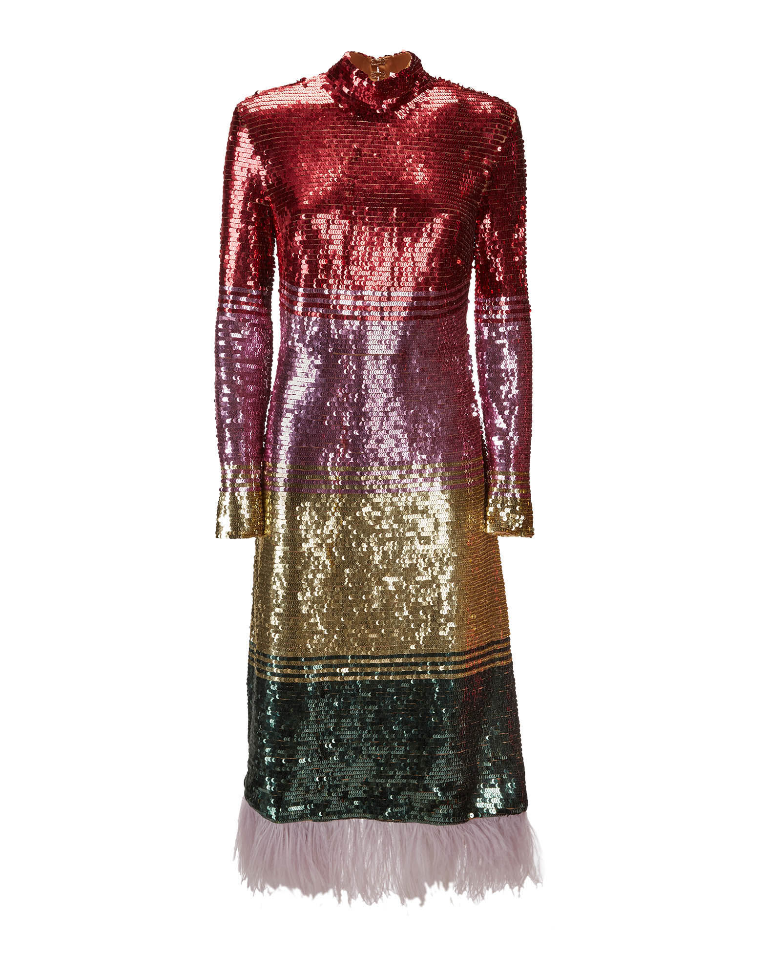 LaDoubleJ Gala Dress Multicolor Oro DRE0133SEQ001MUL0001