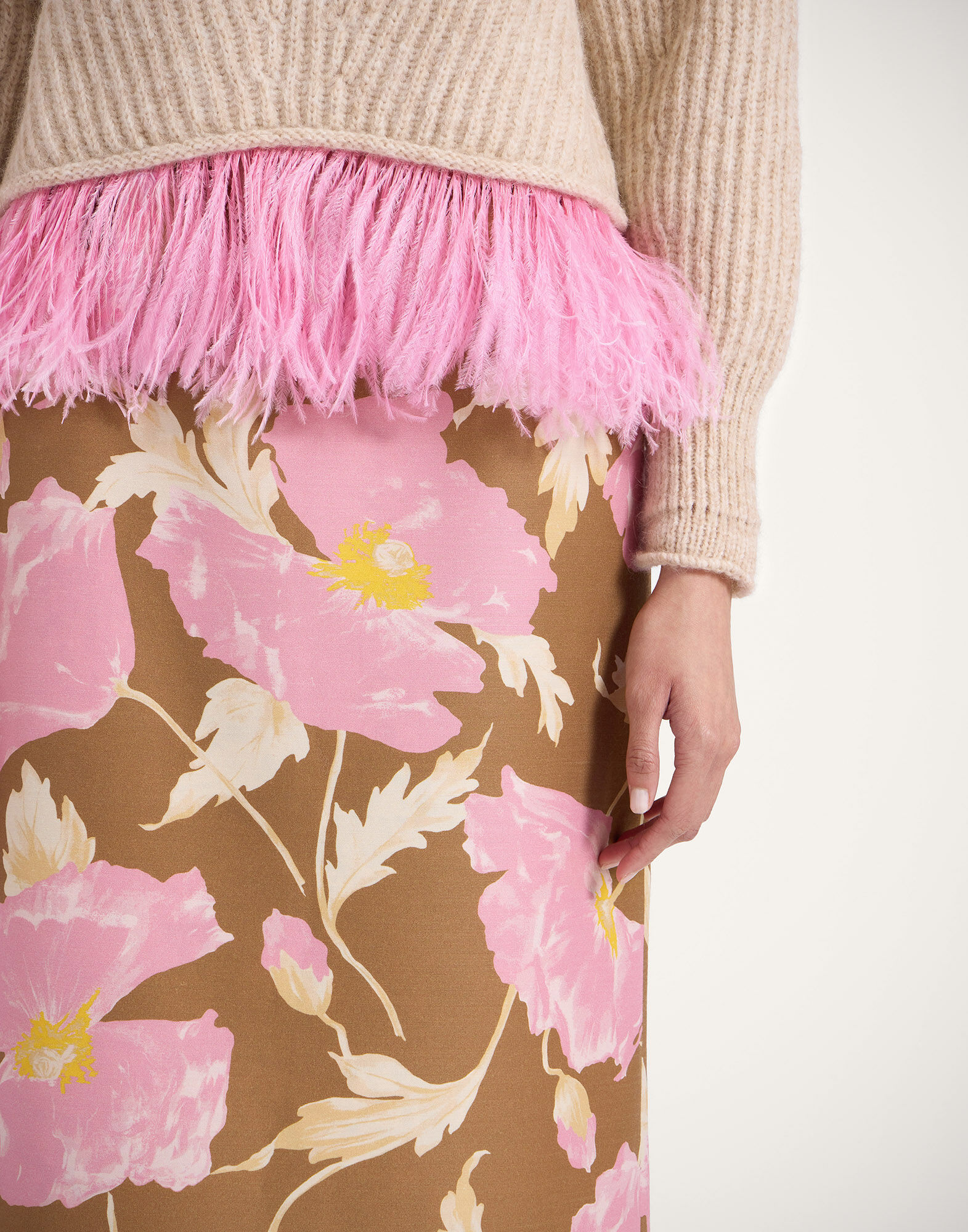 La DoubleJ Pencil Skirt Sylph Khaki SKI0011CAD001SYL01GR07