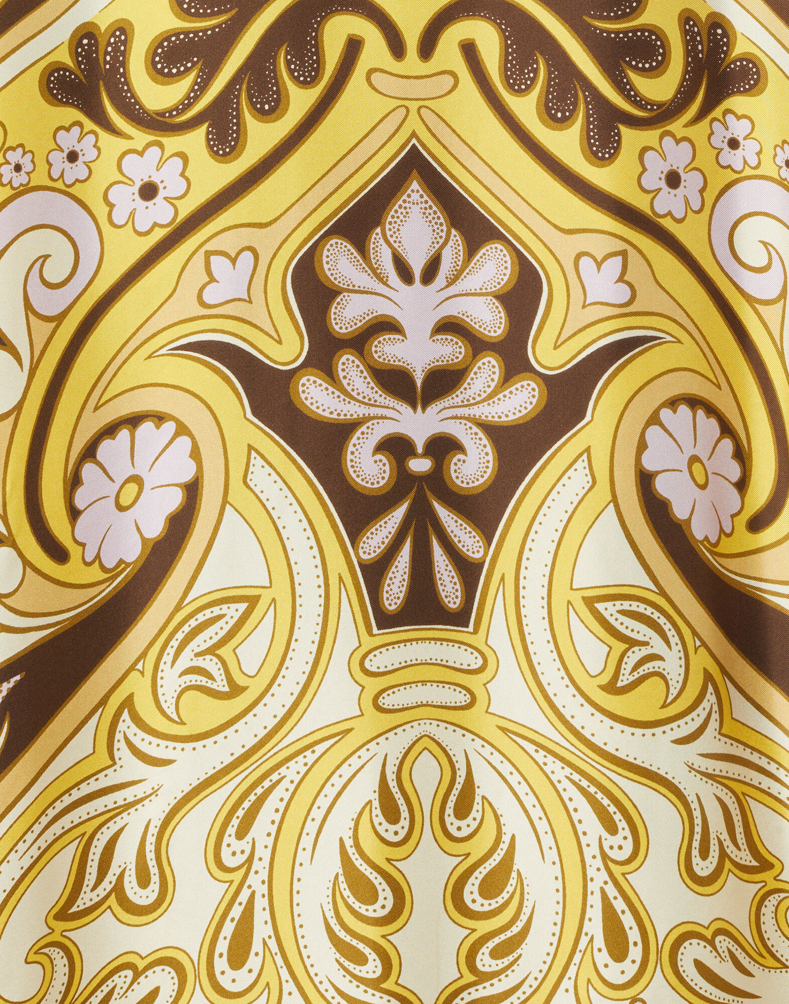 La DoubleJ Swing Dress Spells Plac&eacute;e Yellow DRE0864SIL006SPE01YE02