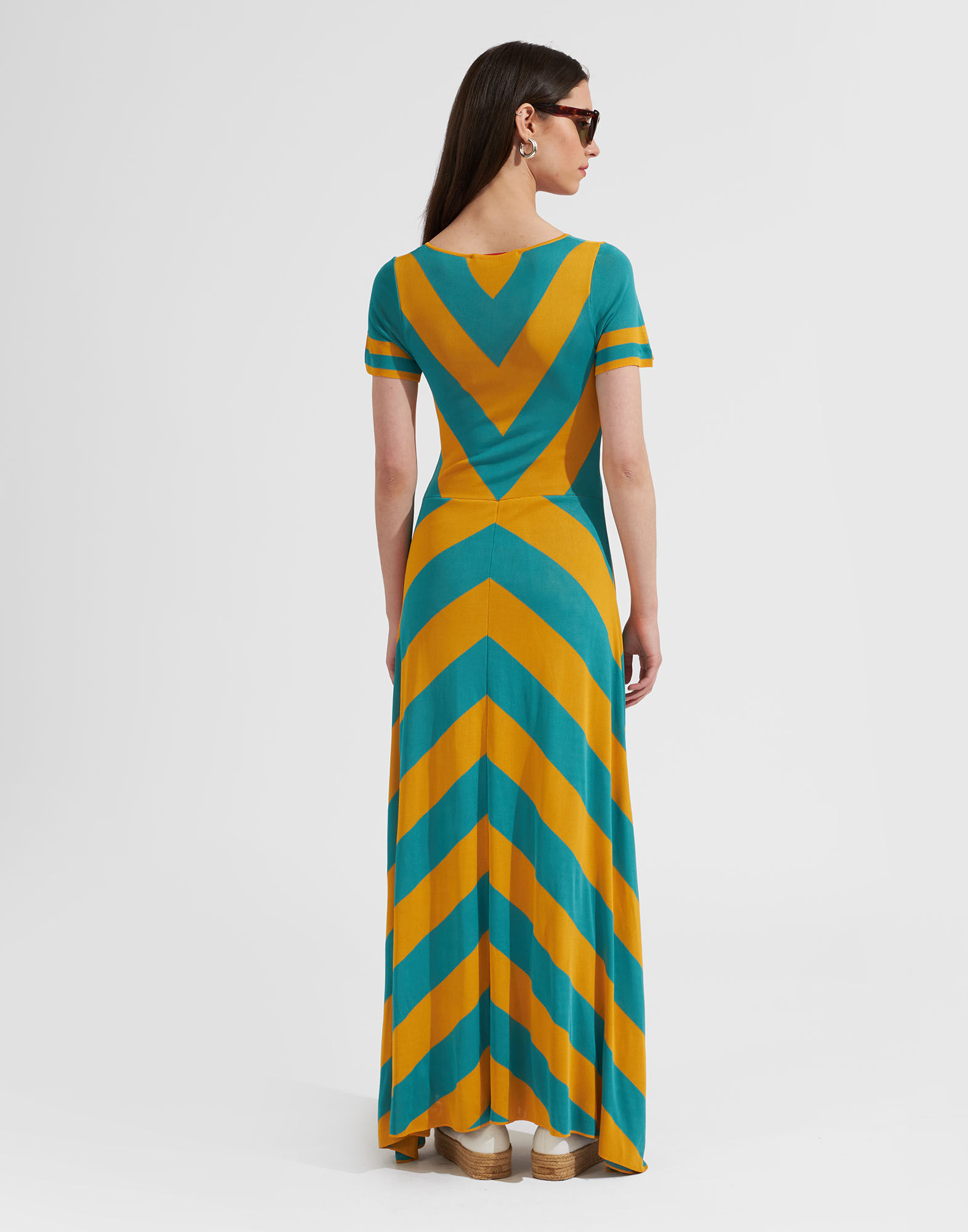 La DoubleJ Eyes Up Here Knit Dress Girasole DRE0568KNI085VA171YE04