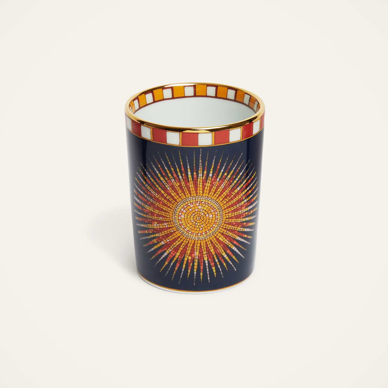 La Doublej Decorative Cup In Sunrays Midnight
