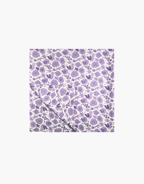 La DoubleJ Medium Tablecloth Wildbird Viola TBC0002LIN001CER0007