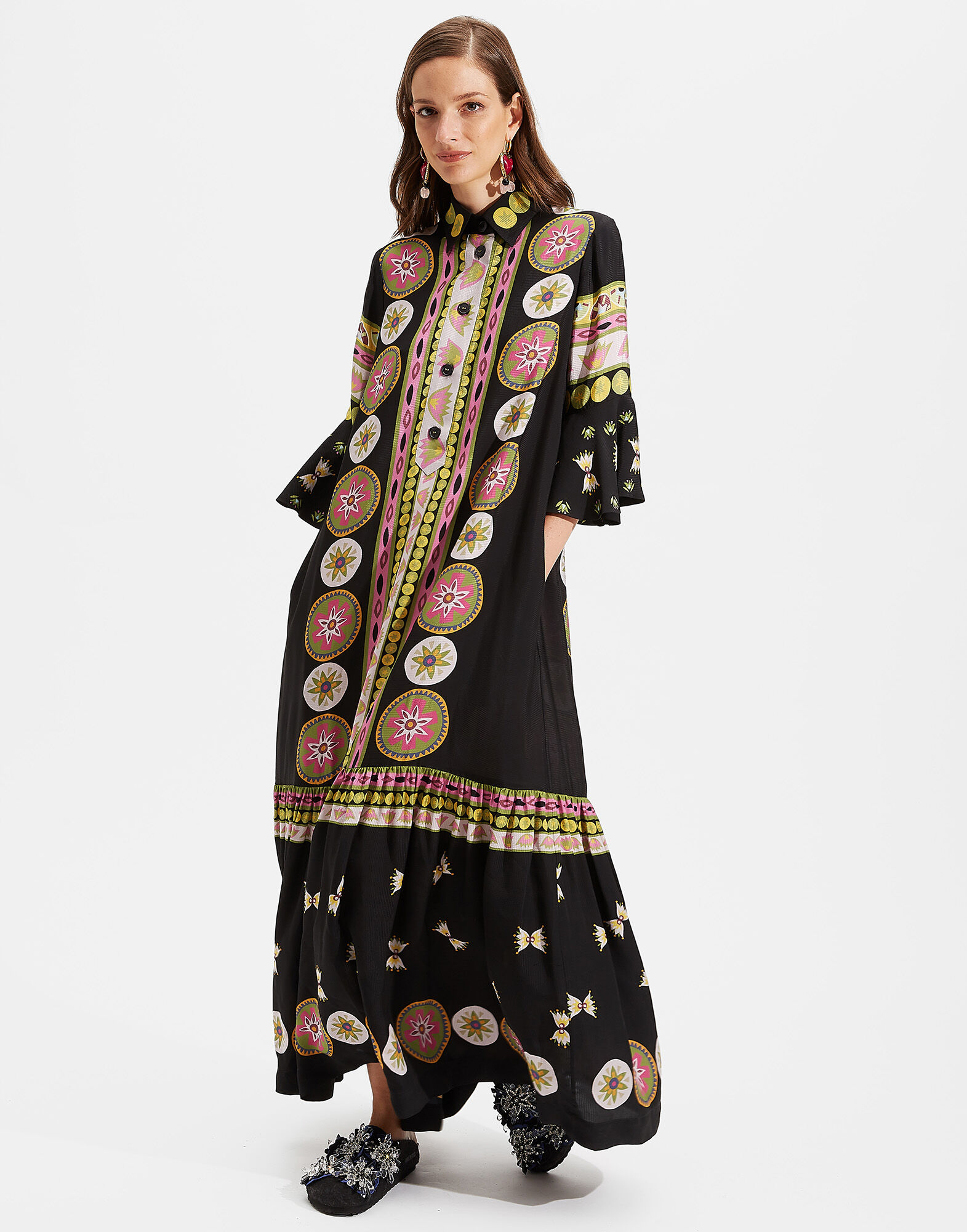 LaDoubleJ Artemis Dress Tanti Bacetti DRE0201VIS004TBA0001