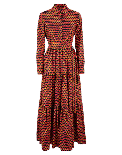 LaDoubleJ Bellini Dress Ping Pong Rosso DRE0016COT001PIN0002