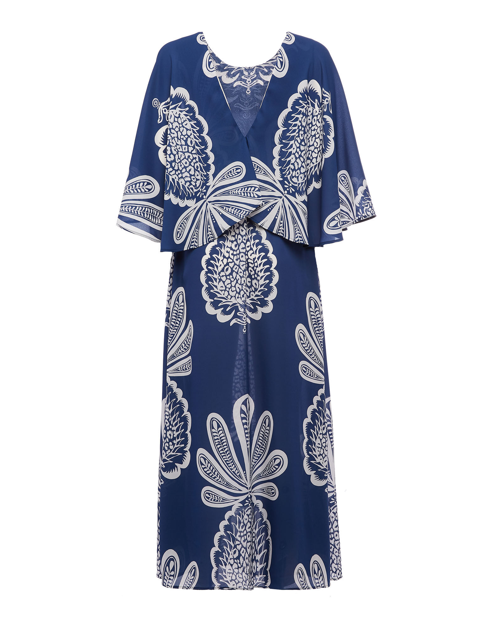 LaDoubleJ Bain Douche Dress Big Pineapple Blu DRE0151DBG001PNP0002