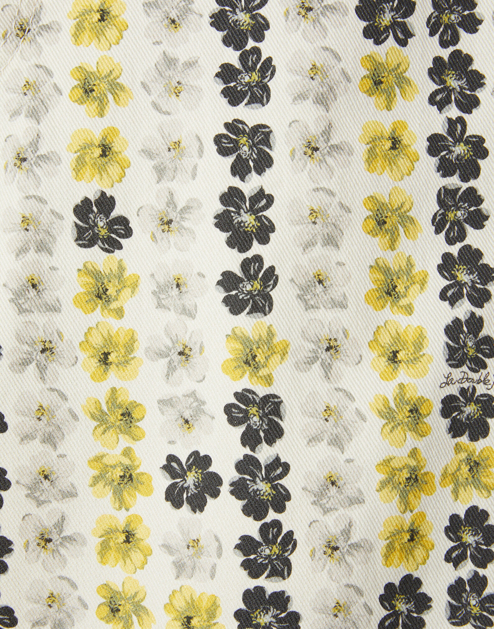 La DoubleJ The Cropped Flare Jean Cupid White TRO0158COT063CUP02WH01