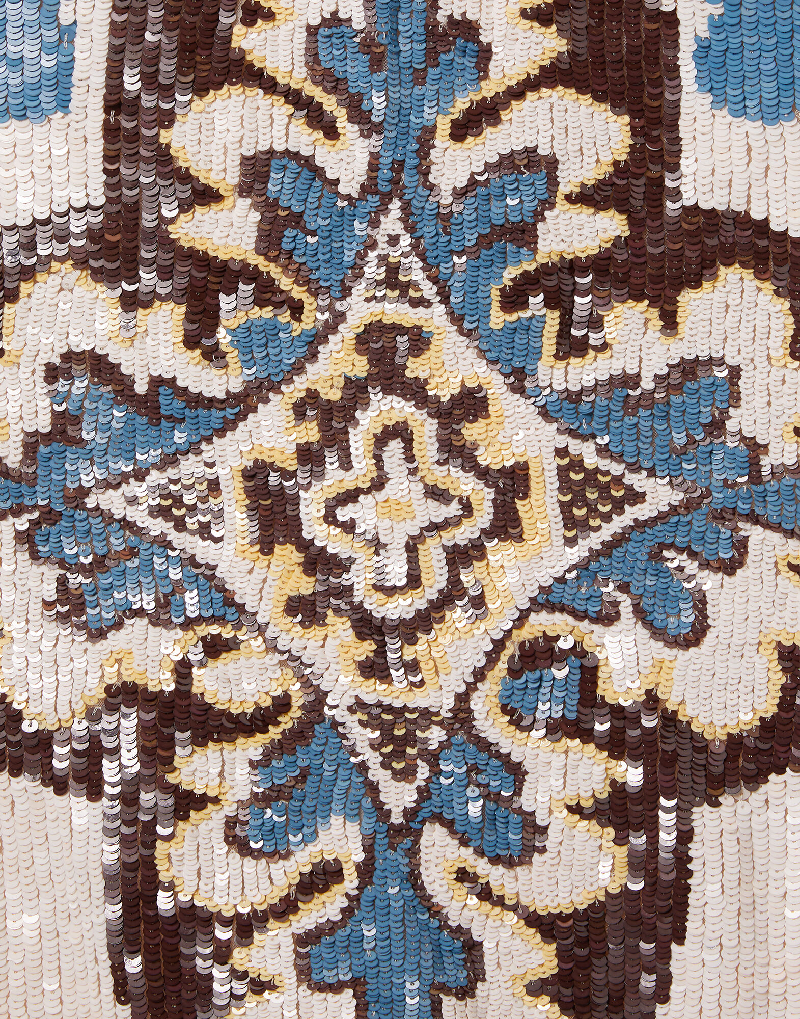 La DoubleJ Super Mini Swing Dress Palazzo Chocolate DRE0934PAI008PAL09BR07