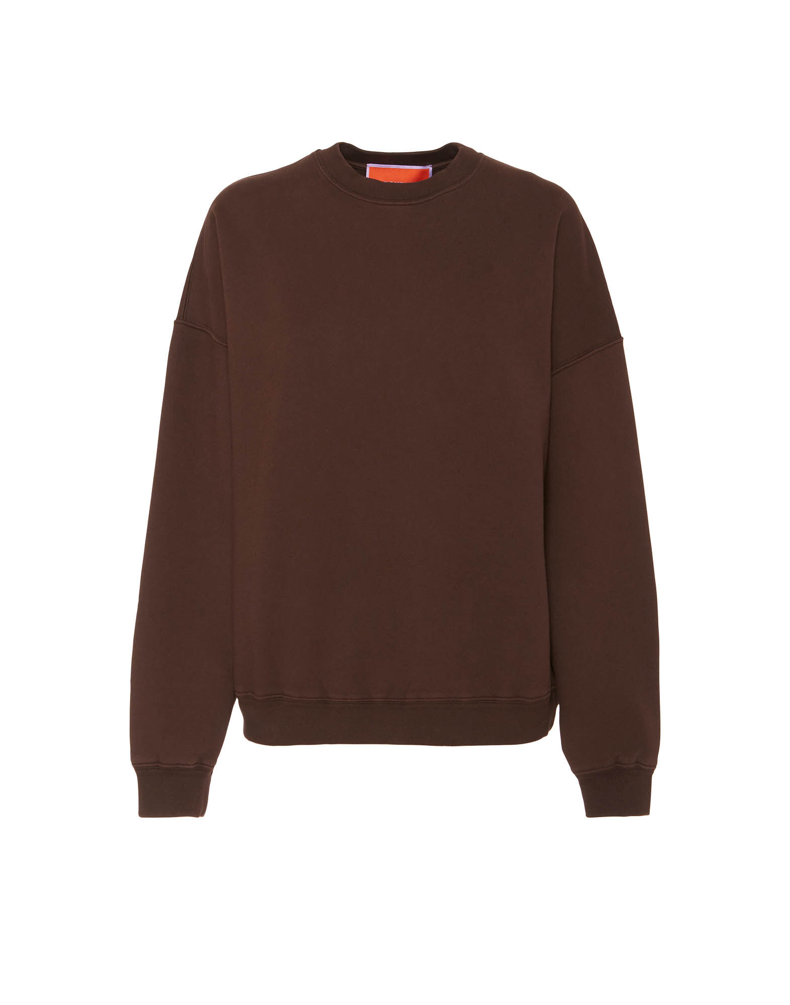 Off Court Sweatshirt in Solid Brown for Women | La DoubleJ
