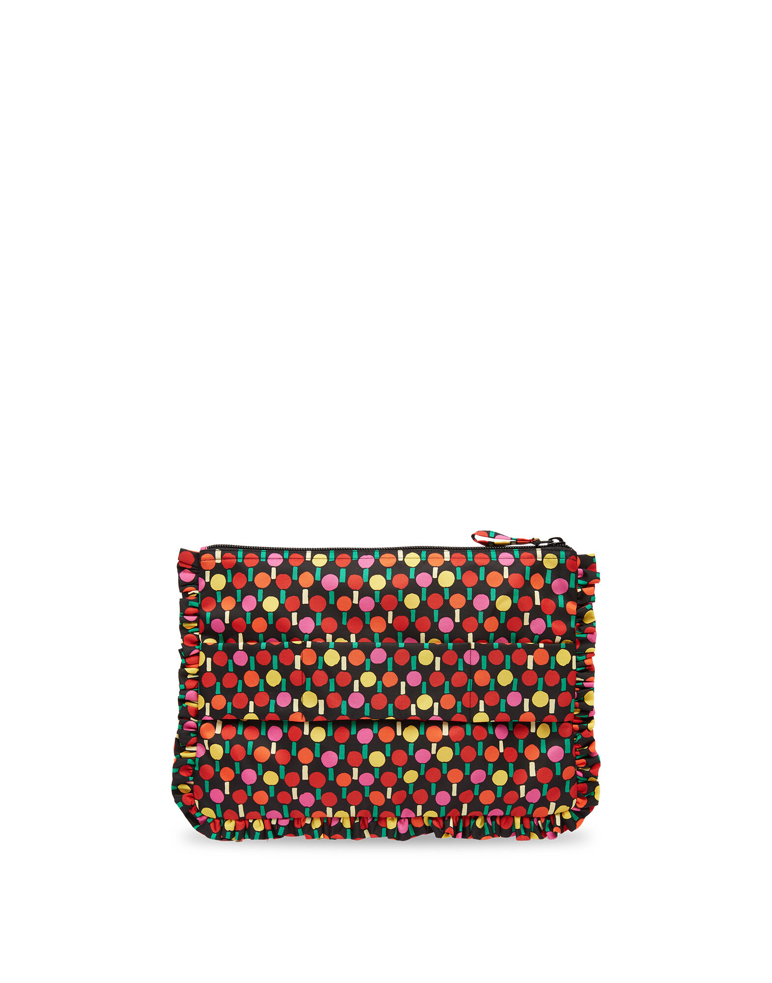 LaDoubleJ Hand Pochette Ping Pong Multicolor BAG0002NYL001PIN0003
