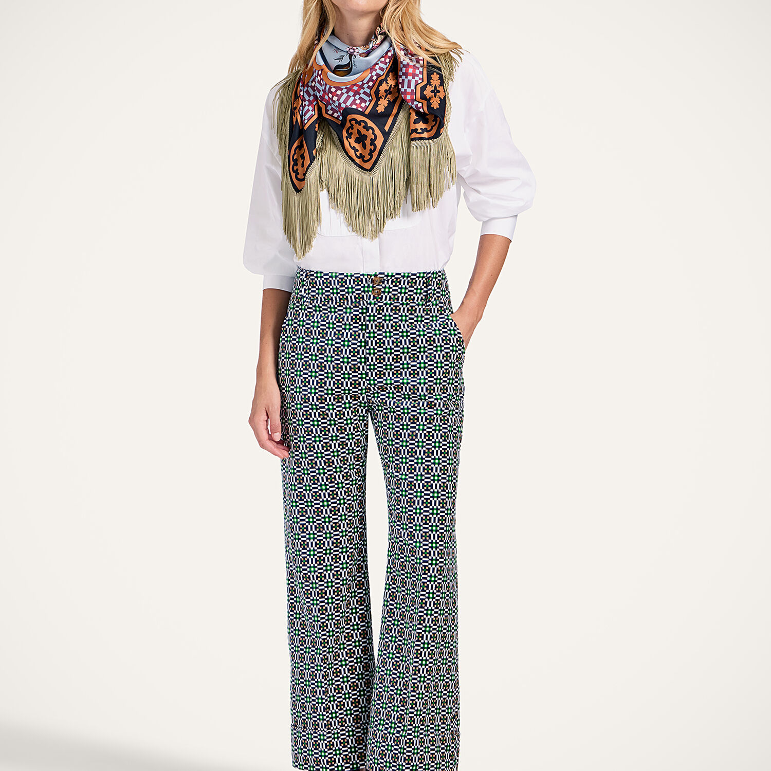 La Doublej Hendrix Pants In Blue