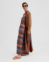 La DoubleJ Swing Dress La DoubleJ Swing Dress Mezzaluna Rainbow DRE0001SIL001MEZ0005
