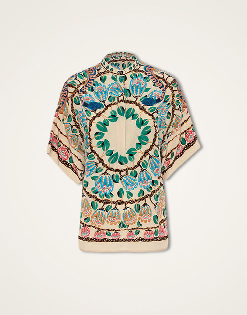 La DoubleJ Estelle Blouse La DoubleJ Estelle Blouse Eve Ecru SHI0089CRE005EEC01BR05