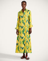 La DoubleJ Chemise Swing Dress La DoubleJ Chemise Swing Dress Zesty Yellow DRE0913SIL001ZES01YE02