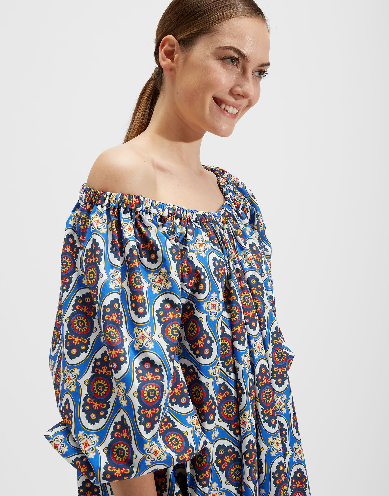 LaDoubleJ Paloma Dress Amalfi DRE0145COT001AMA0001