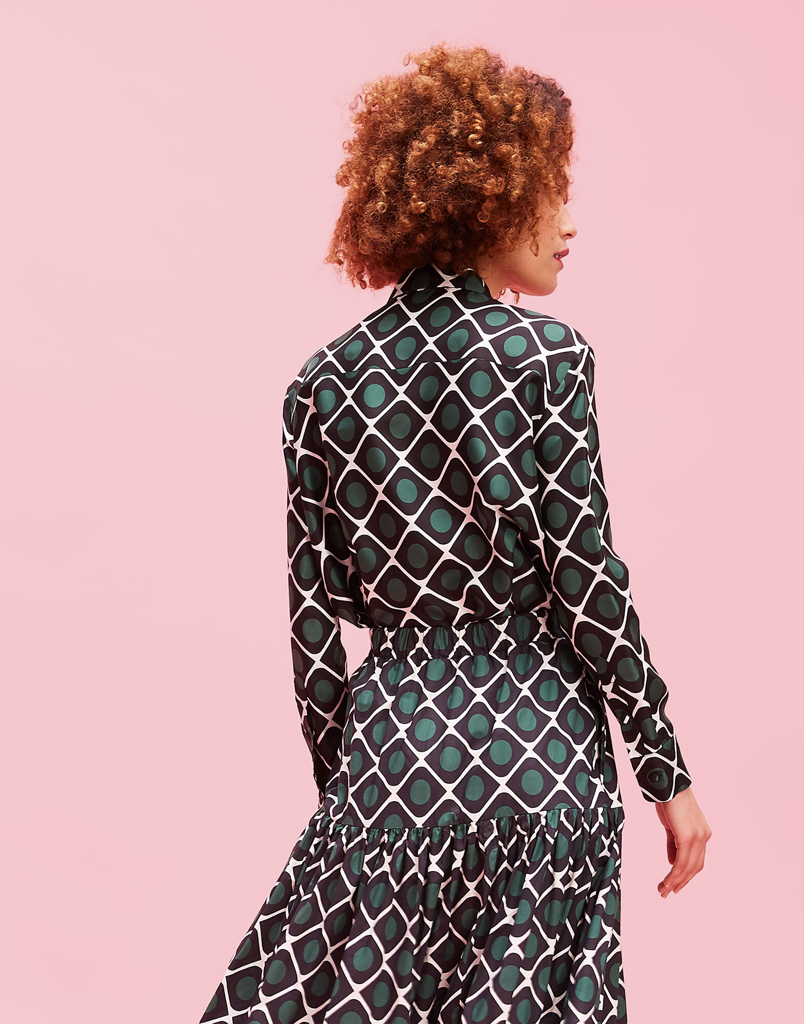 LaDoubleJ Boy Shirt Olive SHI0001SIL001OLI0001