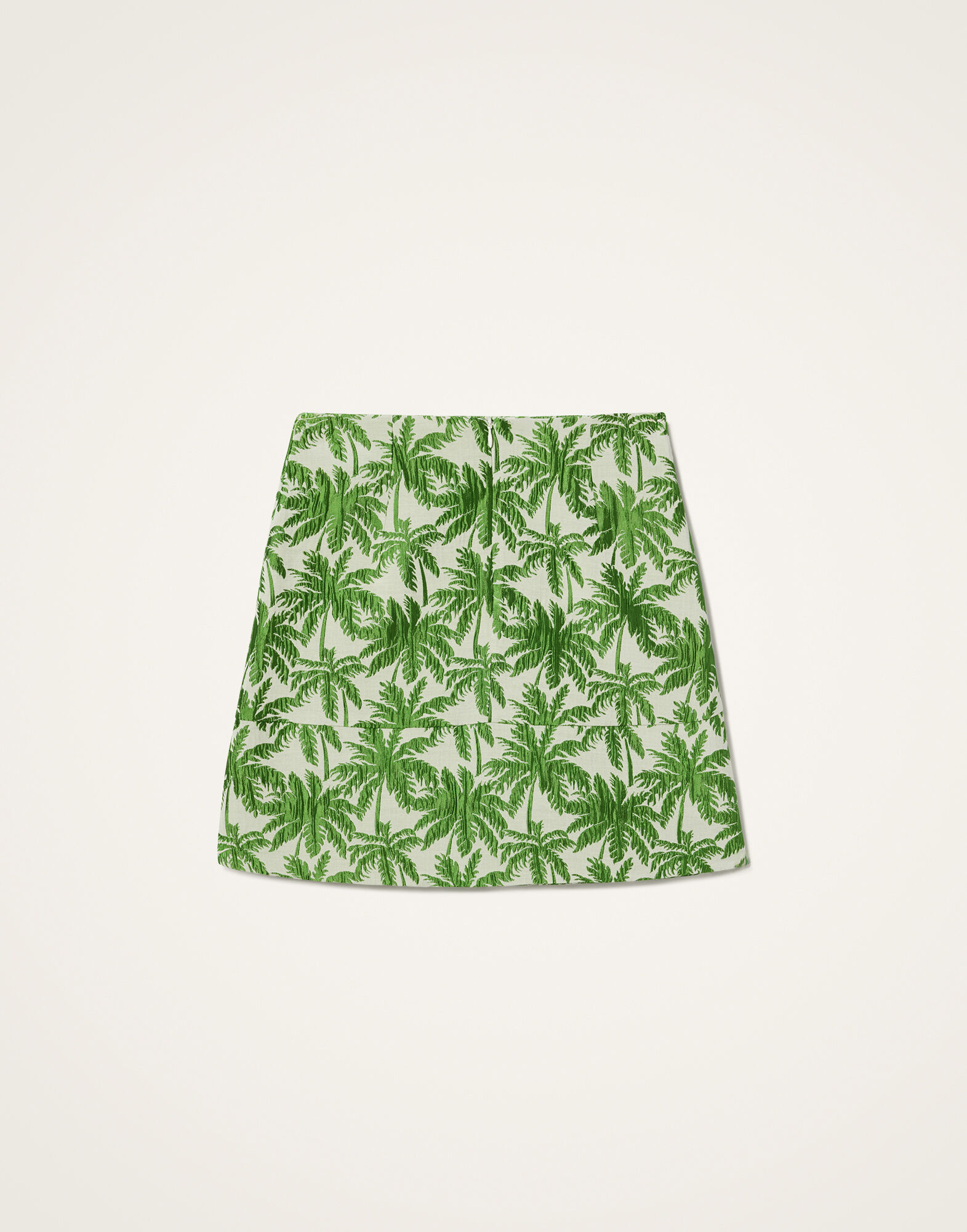 La DoubleJ Short Skirt Tropicana White SKI0027JCQ112TRC03WH01