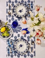 La DoubleJ Placemat Set Of 2 La DoubleJ Placemat Set Of 2 Pineapple Blu TBM0001LIN001PNP0017