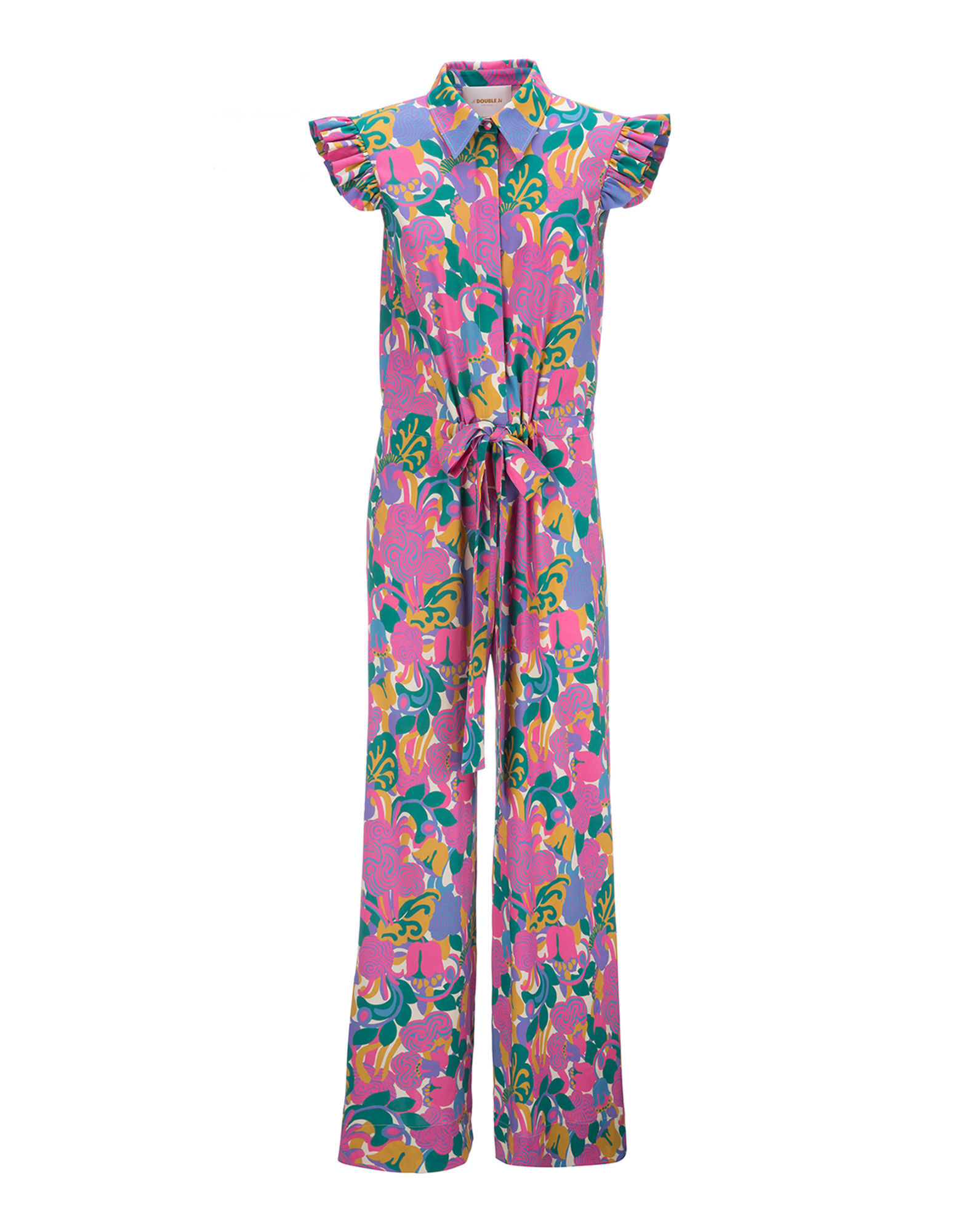 LaDoubleJ Jumpsuit Zoo Rosa DRE0036VIS001ZOO0002