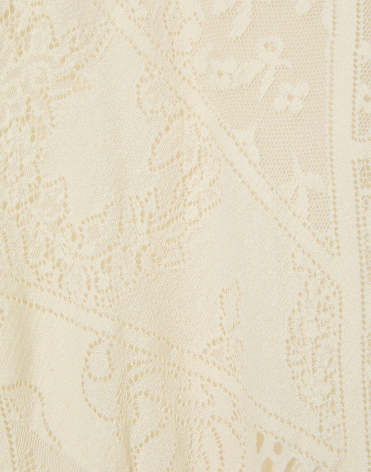 La DoubleJ Lacey Lungomare Skirt Solid Ivory SKI0208LAC008SOLIDBR05