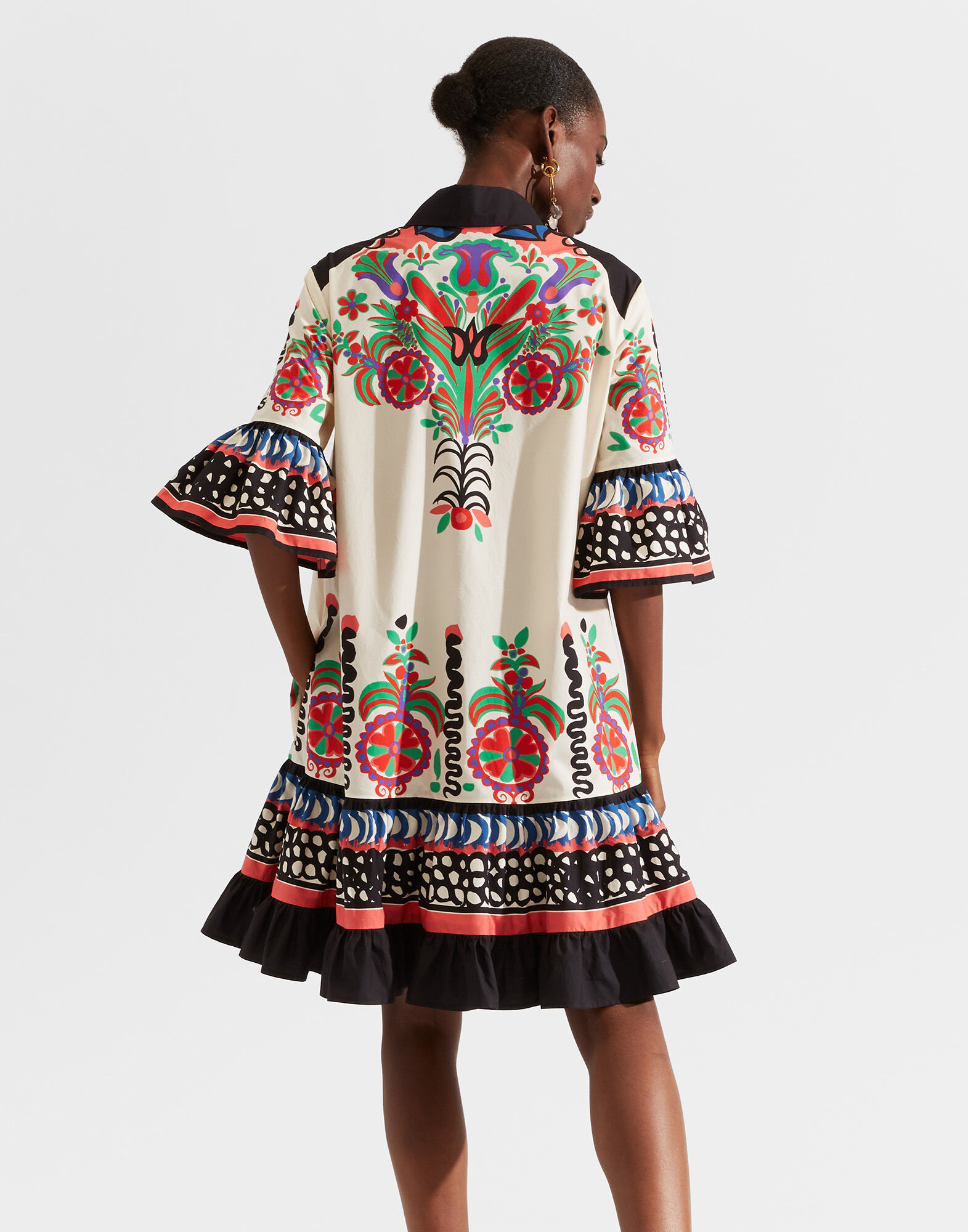 La DoubleJ Choux Dress Calata DRE0205COT015CLT0001