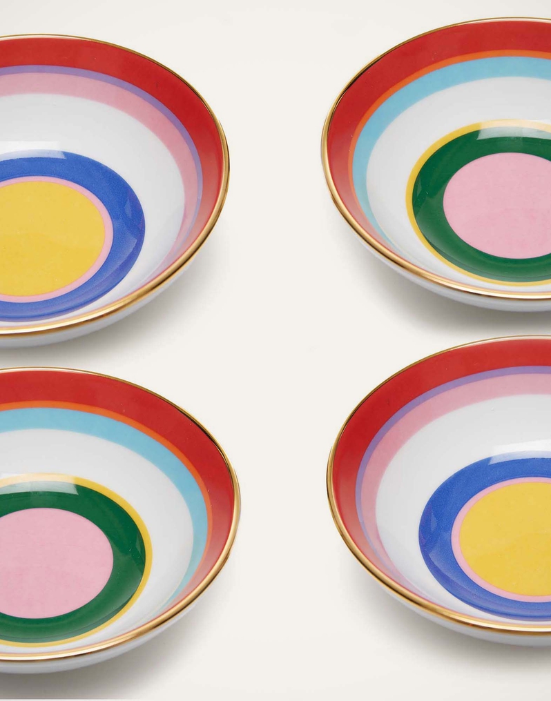 La DoubleJ Gelato Cup Set of 4 La DoubleJ Gelato Cup Set of 4 Rainbow Mix DIS0044CER001RAI0010