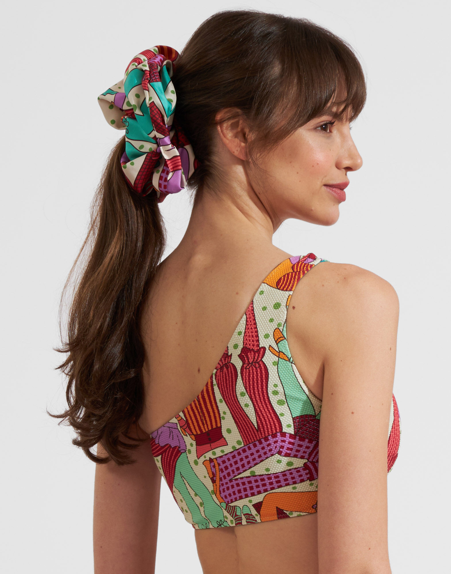 La DoubleJ Giga Scrunchie Smartypants SCR0003SIL001SMA01BU08