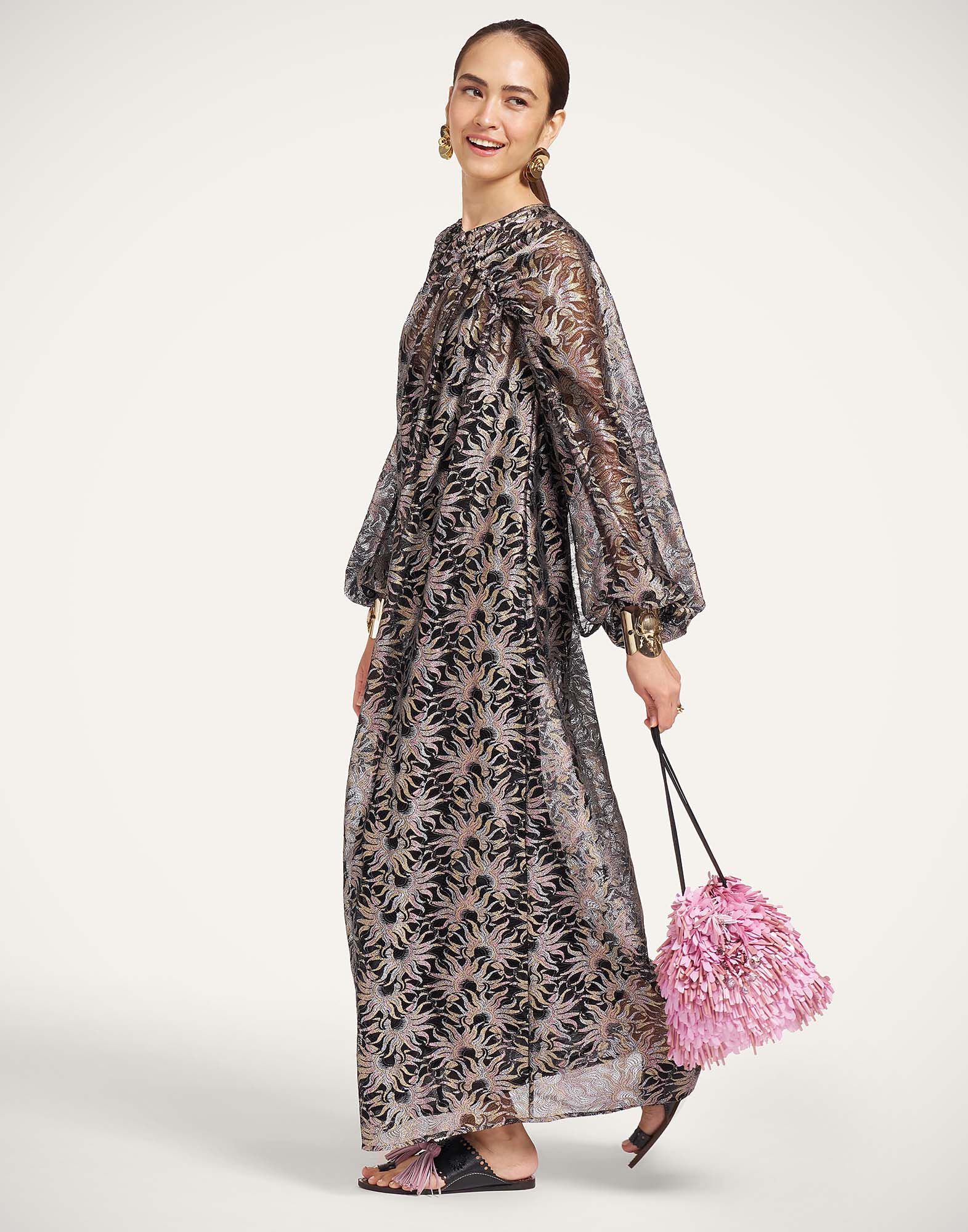 La DoubleJ Brigid Dress Sun Black DRE1144LAC015SUN03BL01