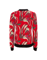 LaDoubleJ Cardigan LaDoubleJ Cardigan Windy Flowers Rosso PUL0016KNI011WIN0001