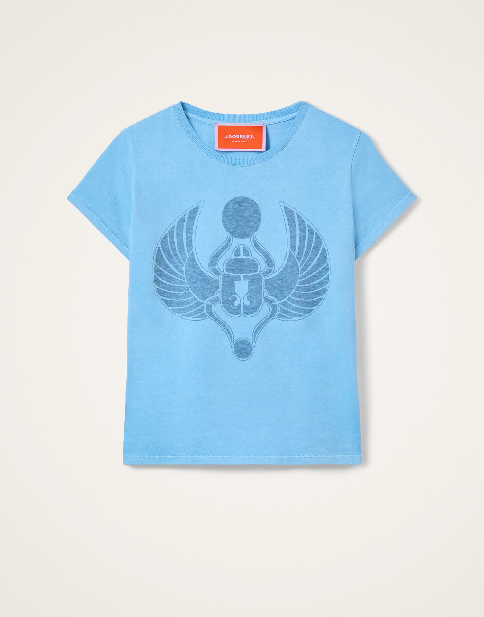 La DoubleJ High Tee Shirt Talismania Light Blue TSH0069JER079TAL01BU14