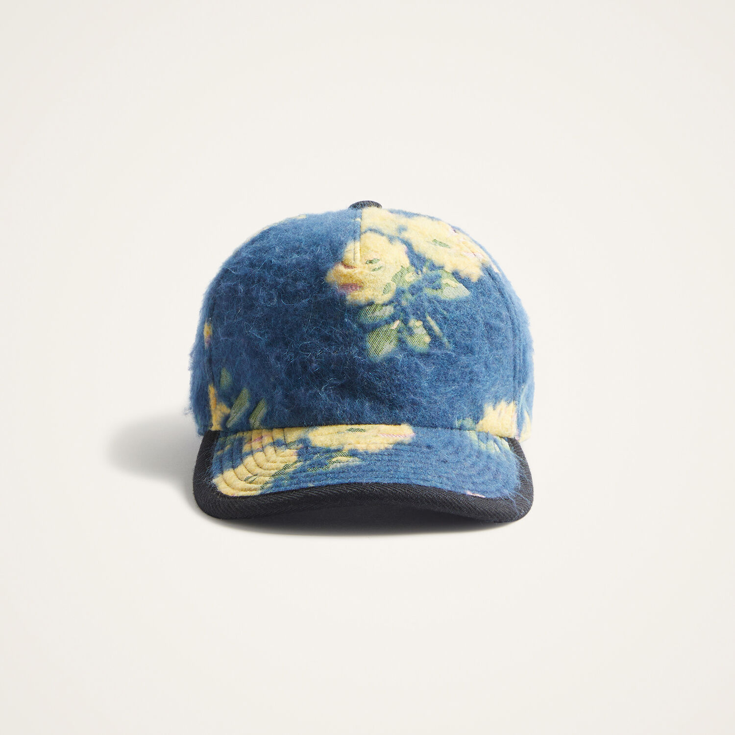  La Doublej Hats Women - Babeball Cap Riptide Navy One Size 30% Cotton 21% Recycled Polyester 20% Polyester 13% Wool 13% Acrilyc 