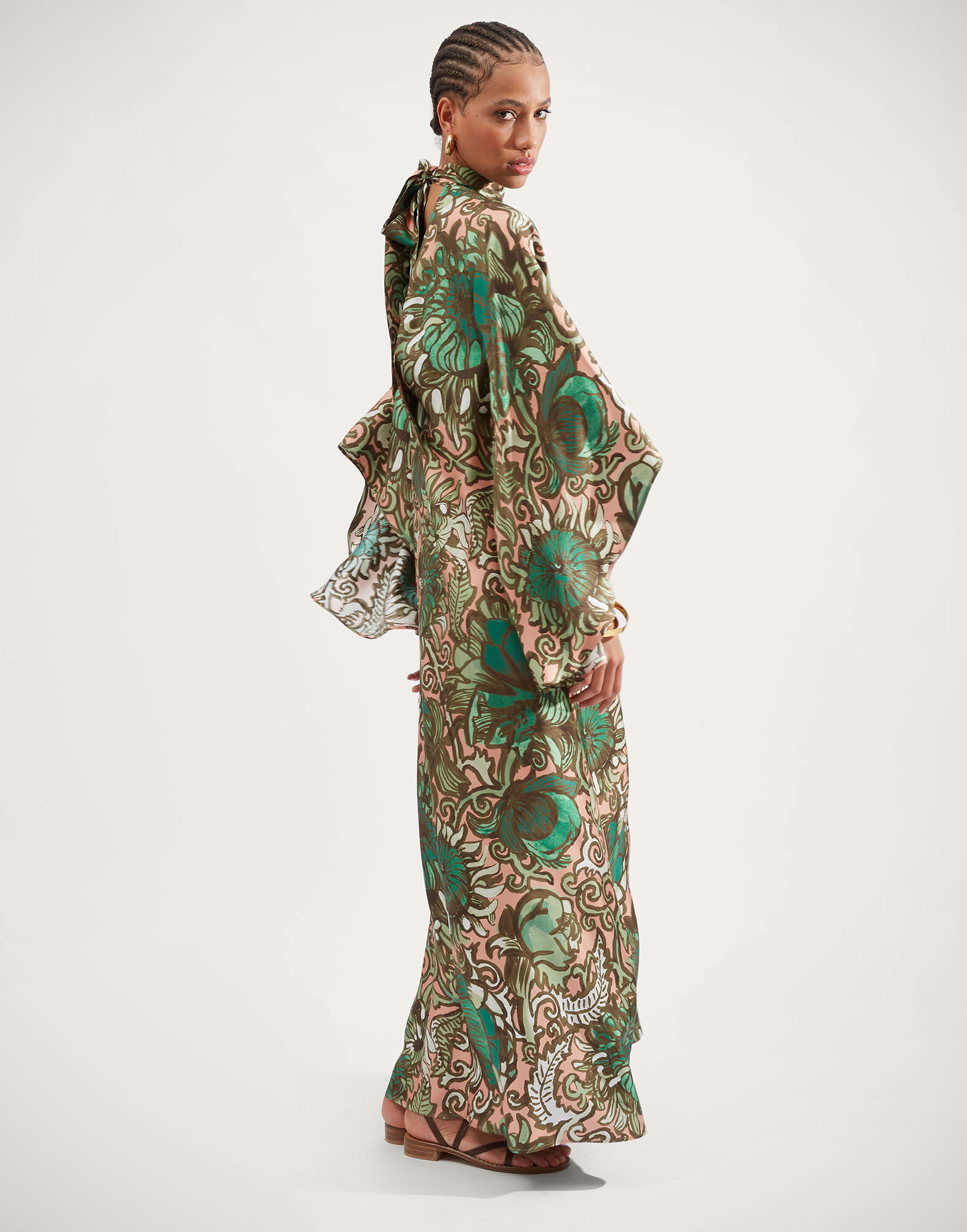 La DoubleJ Magnifico Dress Anemone Pink DRE0212SIL001ANE02GR05