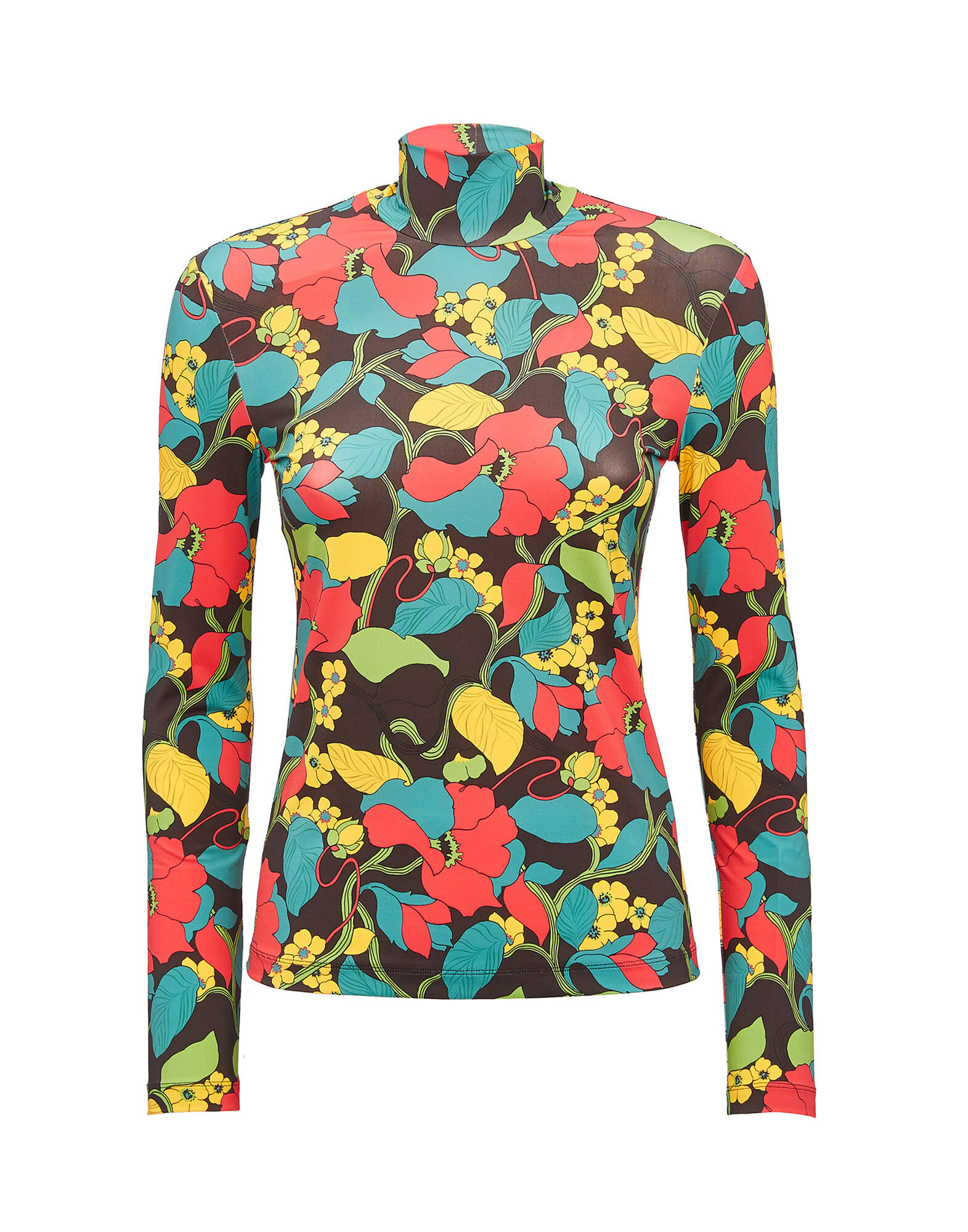 La DoubleJ Turtleneck Vines SHI0030JER005VIN0001