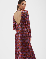 La DoubleJ Swank Swing Dress La DoubleJ Swank Swing Dress Liberace Ciclamino DRE0206PAI001LBR0002