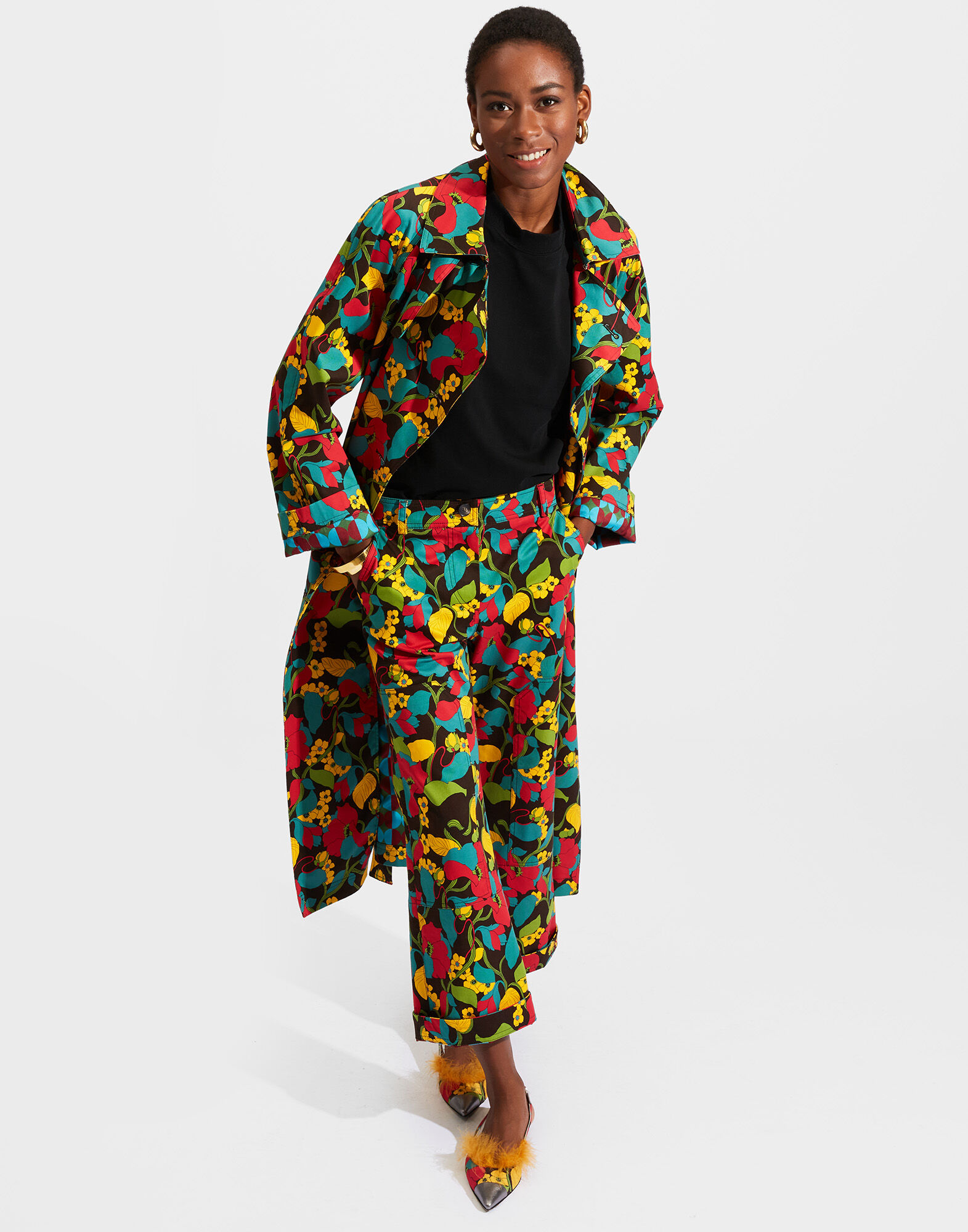 La DoubleJ Cargo Pants Vines TRO0076COT006VIN0001